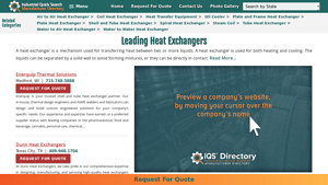 Heat Exchanger Manufacturers | Heat Exchanger Suppliers - heat exchanger supplier