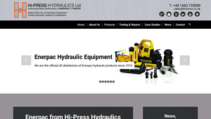 Enerpac | Hi-Press Hydraulics Ltd - hydraulic equipment supplier