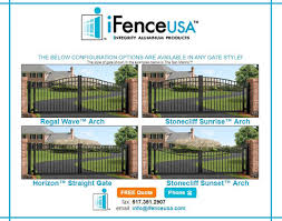 Wholesale Aluminum Fence Panels & Aluminum Gates - iFenceUSA.com - aluminum fence supplier