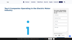 Top Electric Motor Manufacturing Companies - IMARC Group - electric motor supplier