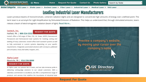Laser Manufacturers | Laser Suppliers - laser equipment supplier