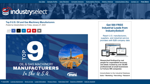 Top 9 U.S. Oil and Gas Machinery Manufacturers - IndustrySelect - drilling equipment supplier