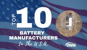 Top 10 Battery Manufacturers in the U.S. - IndustrySelect® - li ion battery supplier