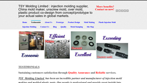 Injection mold maker and plastic injection molding supplier in China - injection molding supplier