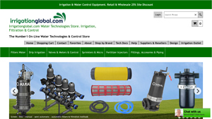 Online Irrigation & water control equipment store - irrigation equipment supplier