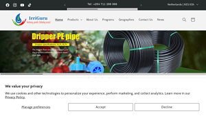 Expert Agricultural Irrigation Equipment Suppliers - Irriguru.co.ke - irrigation equipment supplier