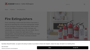 Fire Extinguishers - Kidde - fire extinguisher supplier