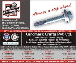 Landmark Crafts Limited: Self Drilling Screw Manufacturers in India ... - drywall screw supplier in india