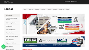 LAROSA MACHINERY - SUPPLIER OF INDUSTRIAL MACHINIRIES | Machinery ... - machine supplier