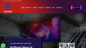 LED Screen Supplier in Dubai | Aztech - led display supplier