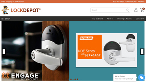 Lock Depot sells Locks and Hardware from major brands you know and trust - locks supplier