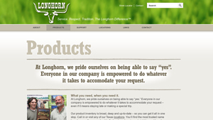 Longhorn » Products - irrigation equipment supplier