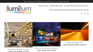 LED Strip Lights & Tape Lights for Home & Commercial Use - Lumilum LED ... - led strip supplier