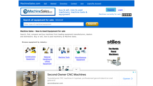 Machinery & Equipment for sale, New & Used | MachineSales.com - machine supplier