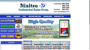 Maitre D Industrial Corporation - janitorial supplier