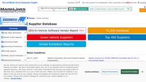 Supplier Database - MarkLines Automotive Industry Portal - auto supplier
