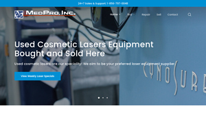 Used Cosmetic Lasers | Aesthetic Equipment | MedPro Inc. - laser equipment supplier