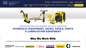Industrial Hydraulic Equipment, Parts, & Services - hydraulic equipment supplier