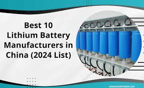 Top 10 Lithium Battery Manufacturers in China (2024 List) - My WordPress - largest supplier of lithium