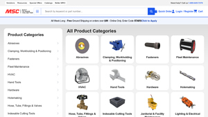 MSC Industrial Supply - All Product Categories - industrial supplier