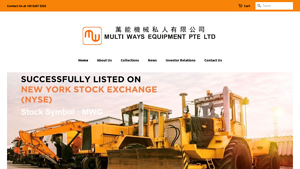 Construction Equipment for Rent and Sale - Multi Ways Equipment - construction equipment supplier