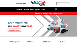 NC HVAC Supply | Heating & Cooling Equipment and Parts Supplies - hvac parts supplier