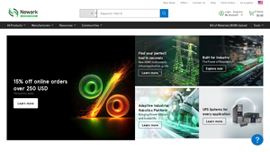 Newark Electronics - Electronic Components Distributor - electric parts supplier