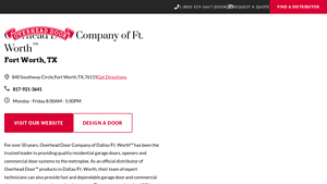 Overhead Door Company of Ft. Worth - garage door parts supplier