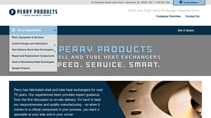 Perry Products Corporation - Shell and Tube Heat Exchanger Manufacturers - heat exchanger supplier