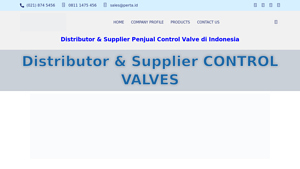 Distributor & Supplier Penjual Control Valve di Indonesia - electric valve supplier