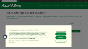 Find a Rain Bird Distributor Near You - Landscape Irrigation Solutions - irrigation equipment supplier