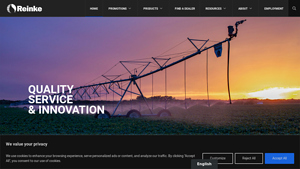 REINKE IRRIGATION - Reinke - irrigation systems supplier