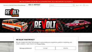 Revolt Auto Paint - Premium OEM and Custom Auto Paint Supplies ... - auto paint supplier