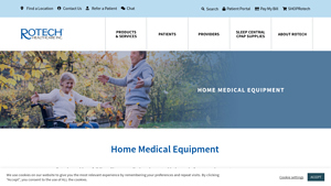 Home Medical Equipment - Rotech Healthcare - dme supplier