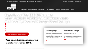 High Performance Garage Door Springs Manufacturer | SSC - garage door parts supplier