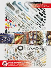 Sin Hong Hardware Pte Ltd - fasteners, bolt, nut, screw, turn part ... - nut and bolt supplier