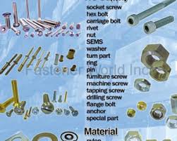 Sin Hong Hardware Pte Ltd - fasteners, bolt, nut, screw, turn part ... - screw supplier