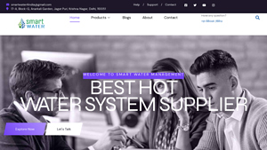 SMART WATER MANAGEMENT - Best Hot Water System Supplier In Delhi - hot water system supplier