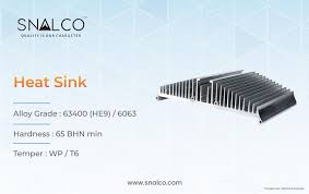 Aluminium Heatsink Profile Manufacturer - SNALCO - heat sink supplier