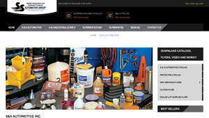 S & S Automotive Group 1-800-323-1006 - automotive safety supplier