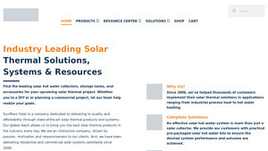 SunMaxx Solar - Manufacturer of Solar Hot Water Collectors & Systems - hot water system supplier