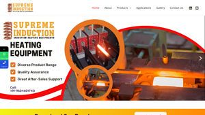 Home - Supreme Induction - heating equipment supplier