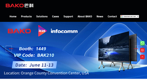 Top Led Screen Supplier & Manufacturer Worldwide | BAKO - led screen supplier