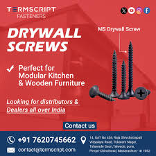 Drywall Screw Manufacturers in India - Termscript Fasteners - drywall screw supplier in india