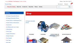 Shop - The Duct Shop - hvac supplier