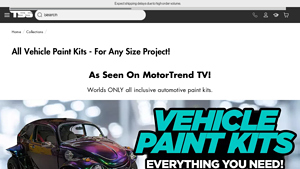 TSS Car Paint Kits - Professional and DIY - The Spray Source - auto paint supplier