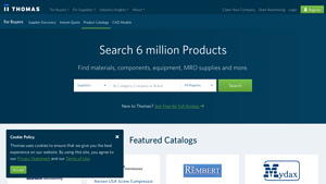 Industrial Catalogs from Manufacturers and Distributors on ... - Thomasnet - manufacturing equipment supplier