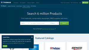 Industrial Catalogs from Manufacturers and Distributors on ... - Thomasnet - industrial supplier