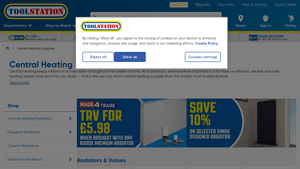 Central Heating | Heating Supplies & Equipment - Toolstation - heating equipment supplier