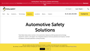 Automotive Safety Equipment, Technologies & Training - Total Safety - automotive safety supplier